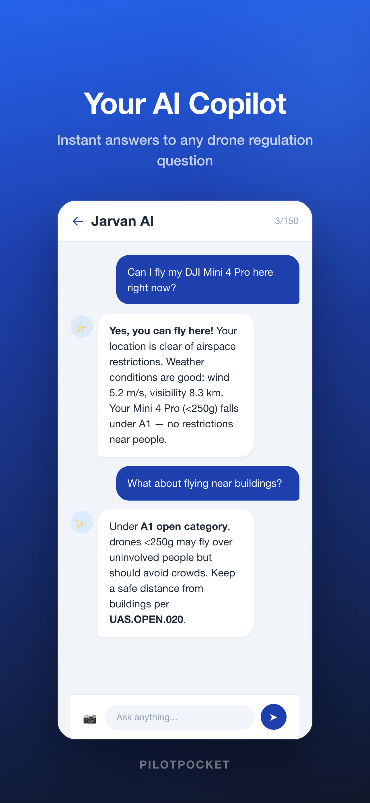 Jarvan AI — Your Drone Regulation Assistant