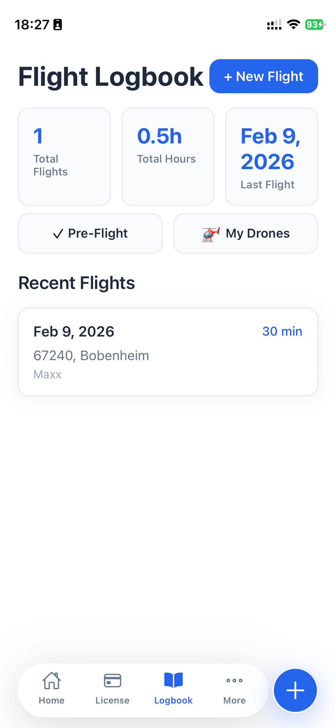Flight Logbook